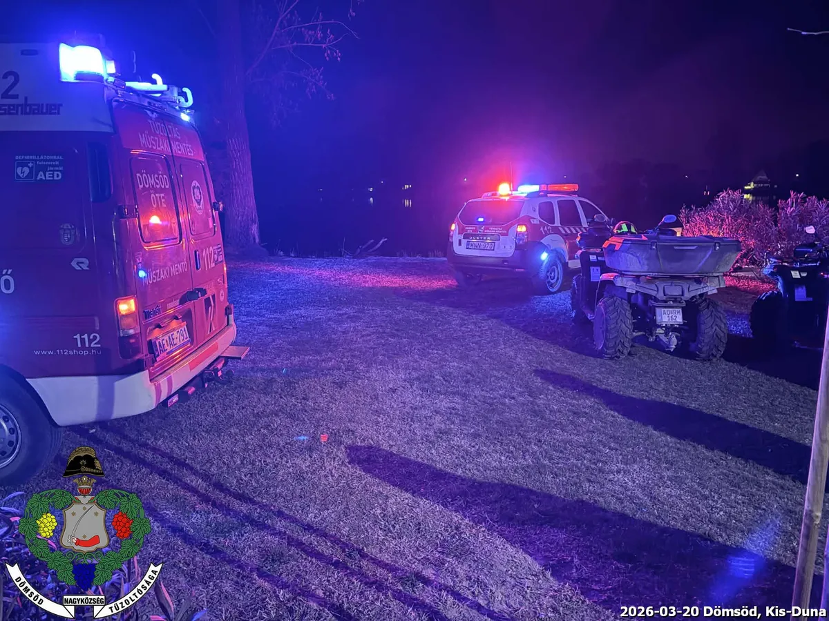 csónakkal borultak vízbe