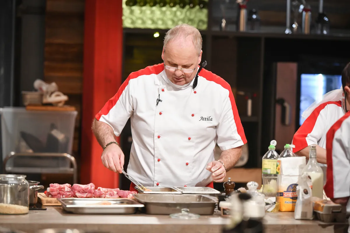A Séfek Séfe Attilája nagyon büszke magára, hiszen egyedüli amatőrként küzdhetett a döntőbe jutásért. 
