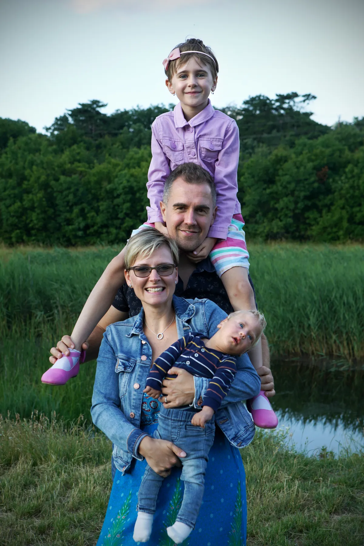 A család sokat van együtt, szeretnek a természetben lenni 