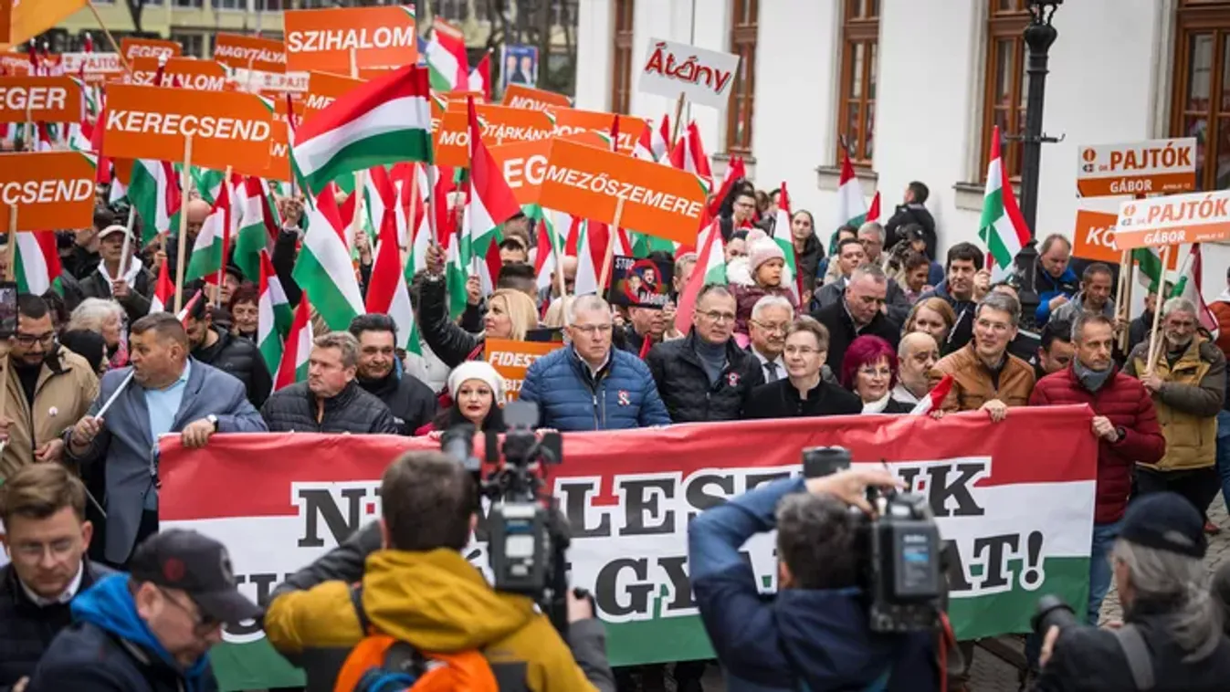 Menczer Tamás is üzent az egrieknek: Eger is tudja, csak Orbán Viktor a biztos választás