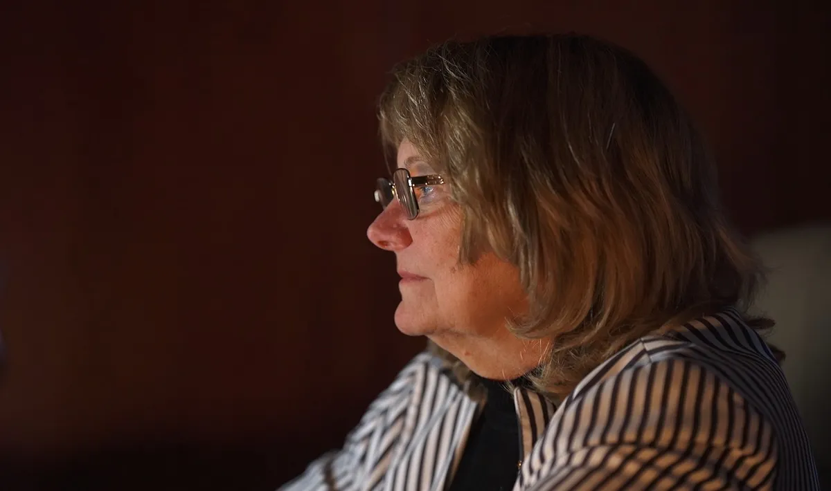 A mi történetünk szereplője, Stalter Judit Császártöltés polgármestere.