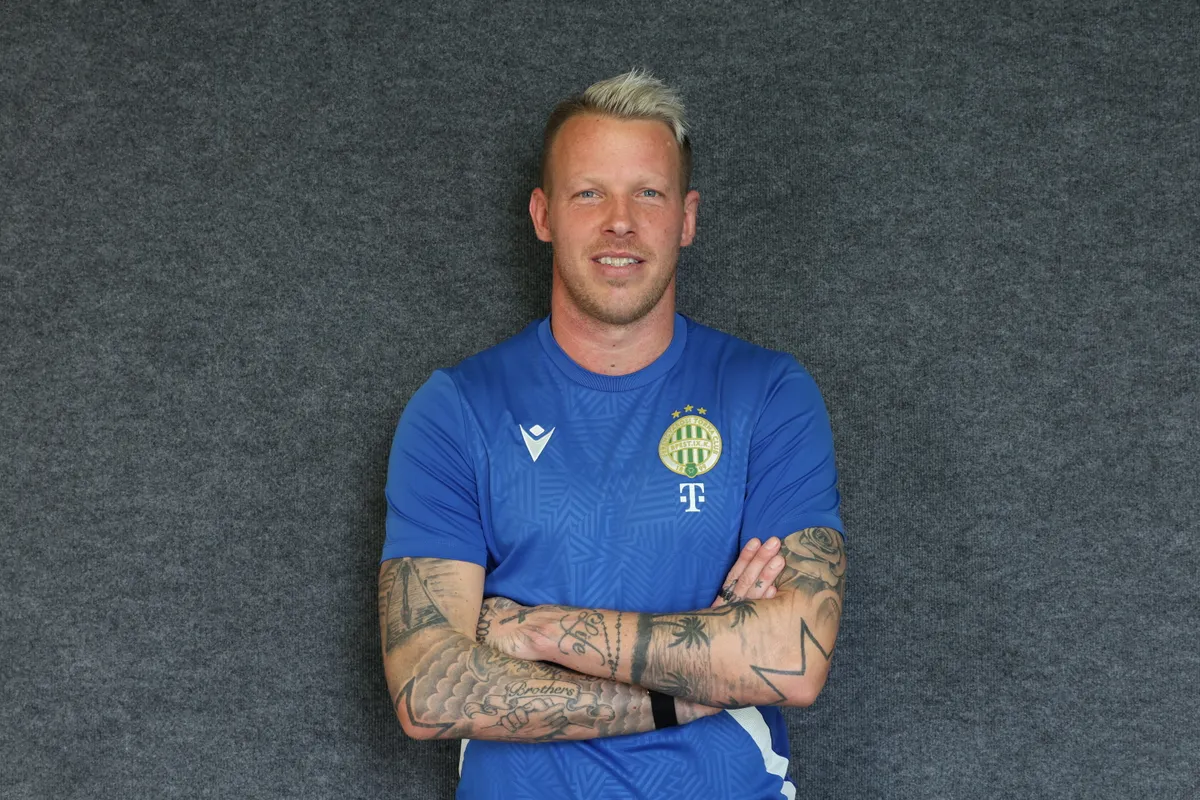 Gróf Dávid a Ferencváros kapusa