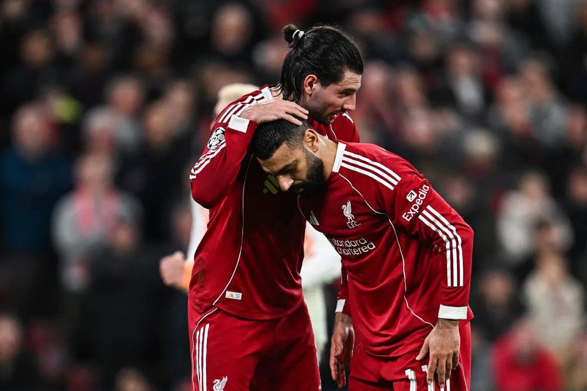 Szoboszlai Dominik (balra) jó barátját veszíti Mohamed Szalah távozásával