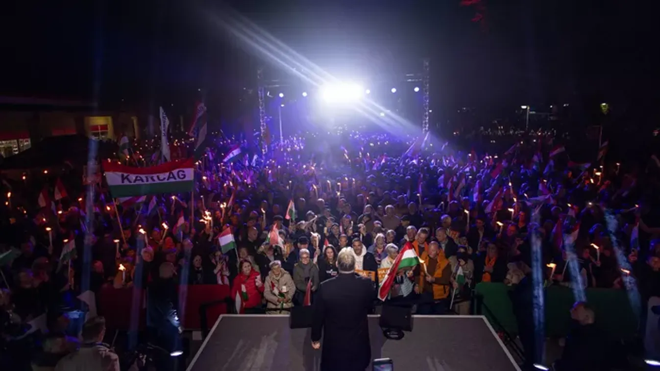 Elképesztő videón Orbán Viktor munkabírása – kiderült, hogy érkezett meg Törökszentmiklósra: „Benzinkútról benzinkútra”