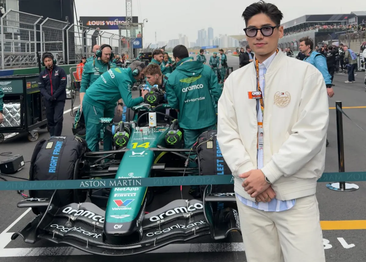 Liu Shaoang a sportági vb-je helyett a Forma-1 Kínai Nagydíjának rajtrácsára látogatott el az Aston Martin jóvoltából