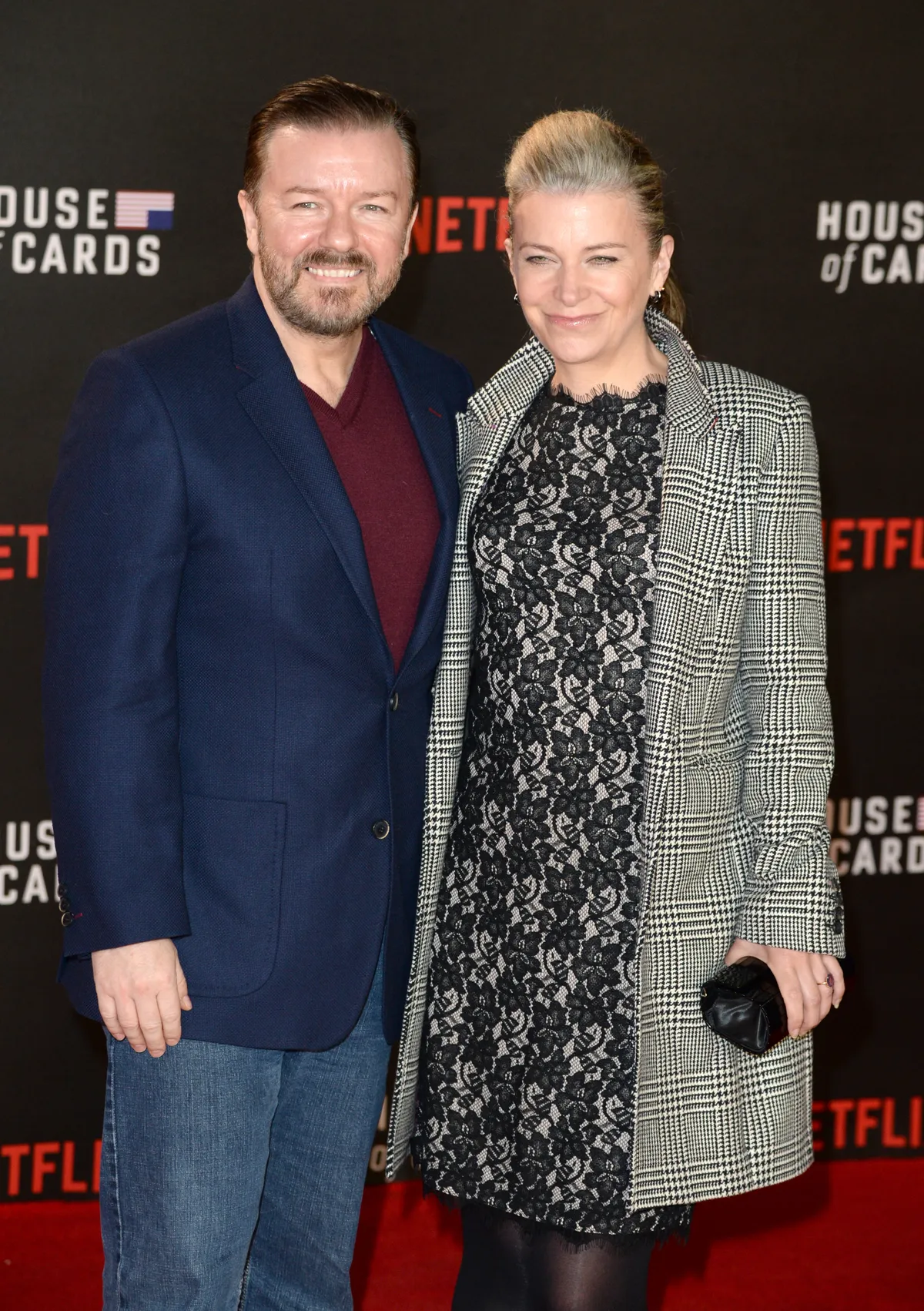 Ricky Gervais párjánál mellrákot diagnosztizáltak