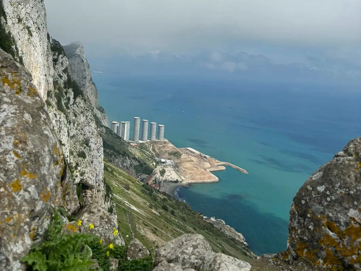 Málaga és a gibraltári kilátás.