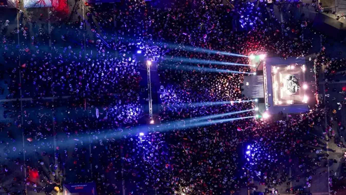 Egri Békemenet: elképesztően sok ember akarta élőben hallani Orbán Viktor beszédét