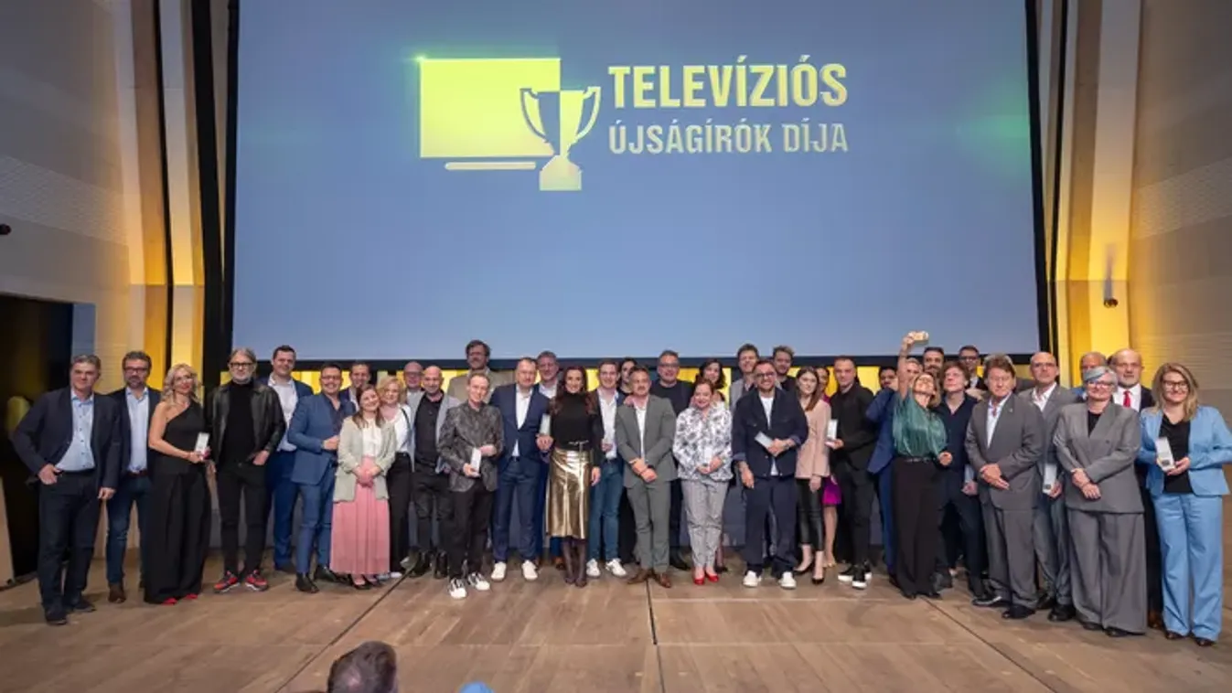 Ragyogó este a Televíziós Újságírók Díjátadóján: Taroltak a TV2 műsorai és a Hunyadi!