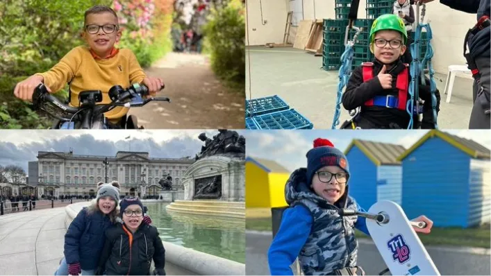 A kisfiú kicsi kora ellenére már rengeteg megpróbáltatáson keresztül ment.