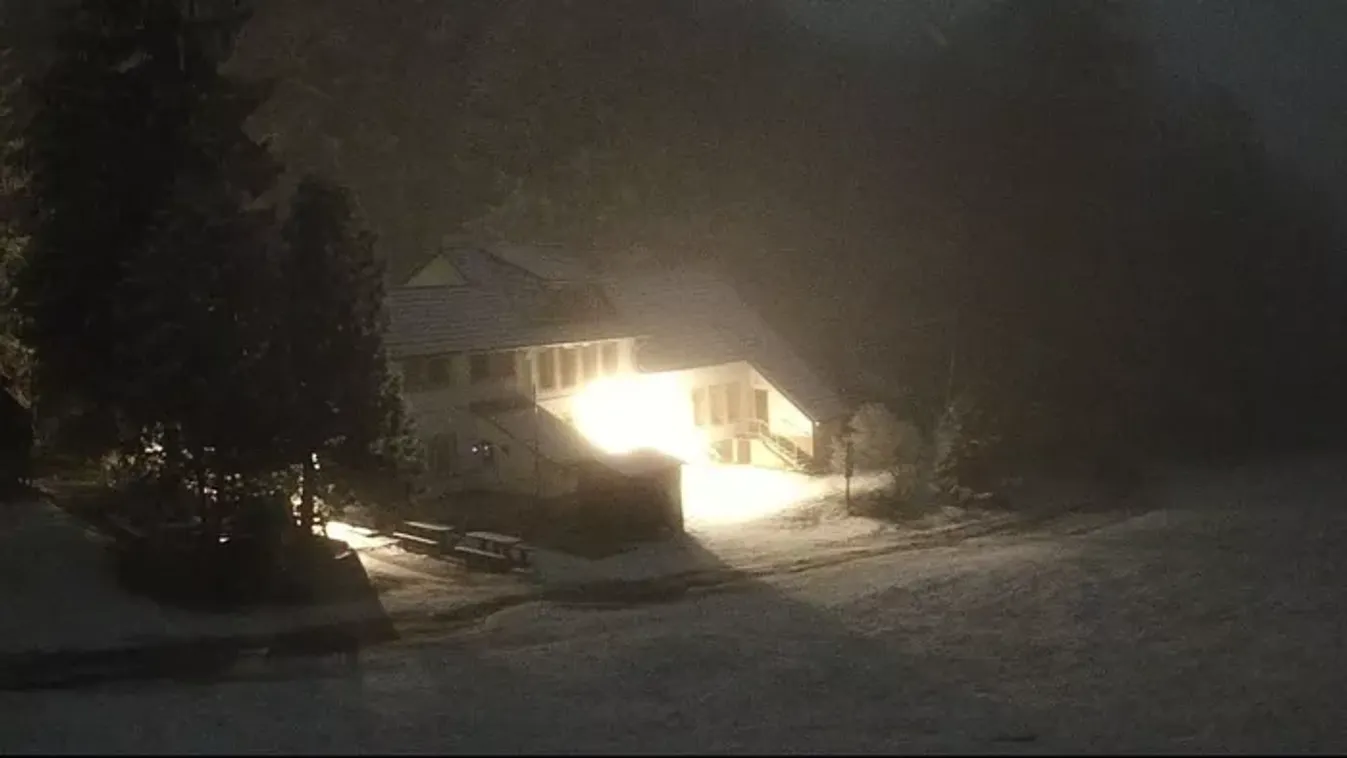 Minden fehérbe öltözött: újabb településen esett a hó, folytatódik a március végi havazás