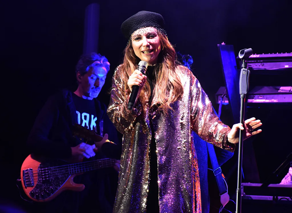 Rúzsa Magdi 2023-as koncertjén Jászberényben.