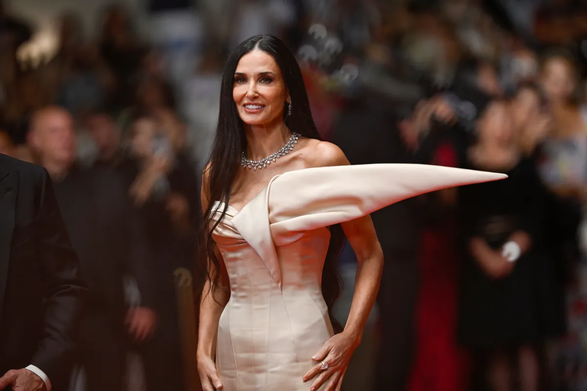Demi Moore A szer című film bemutatóján