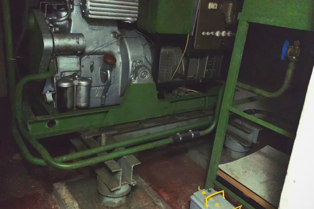 Műszaki berendezések a bunkerben