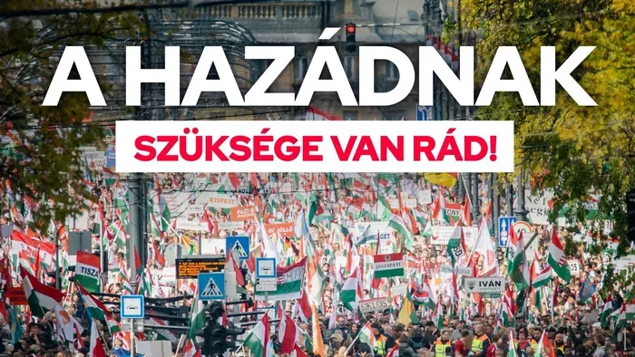 "Mutassuk meg együtt, hogy a magyarokat nem lehet zsarolni!" - Békemenet március 15-én