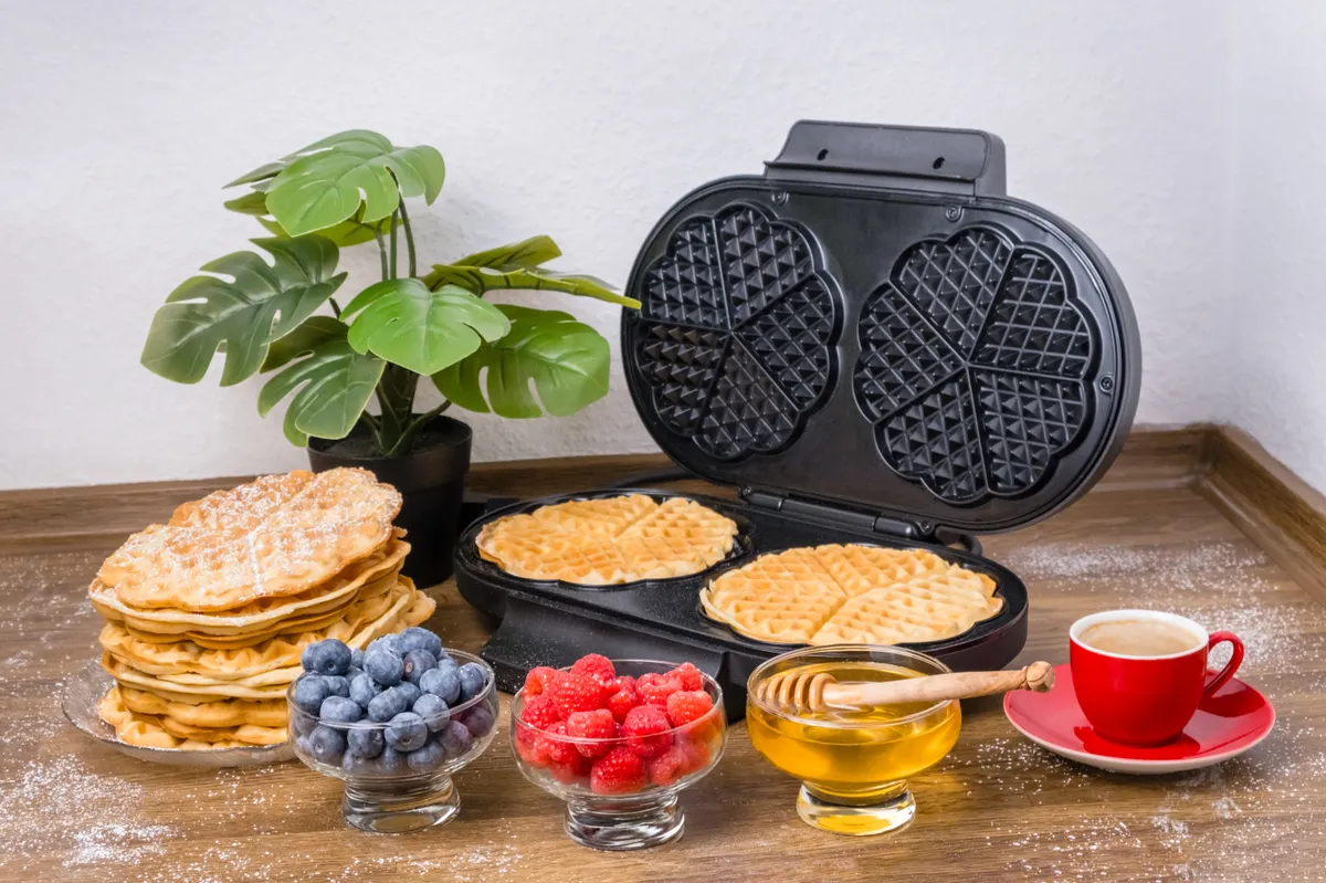 Mennyei gofrirecept, ami még alakbarát is.