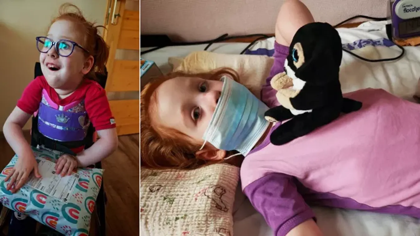 „Lilike nagyon visszaesett” – megrázó hírt osztott meg a 7 éves SMA-s kislány családja