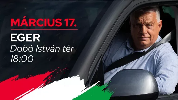 Orbán Viktor Egerben folytatja az országjárást