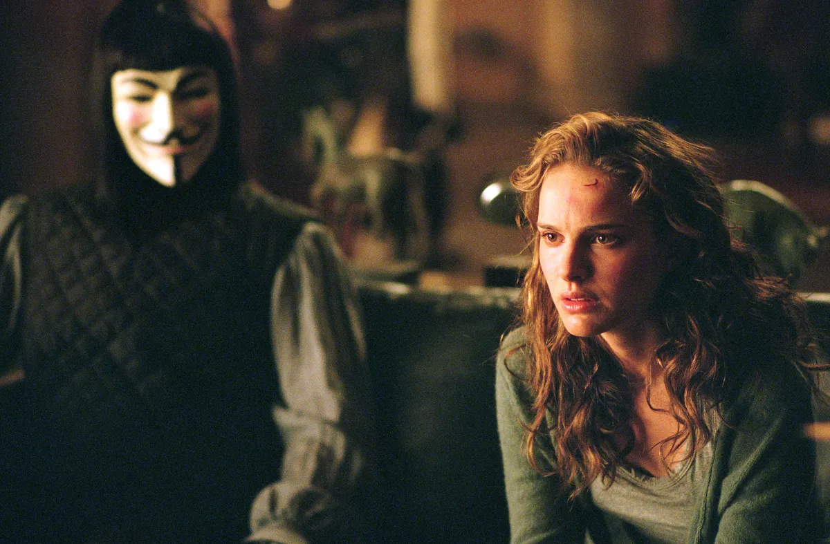 'V for Vendetta' Movie Stills Natalie Portman