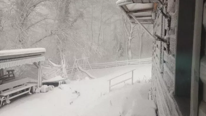 Ezt látni kell: 20 centis a hó Sopronnál