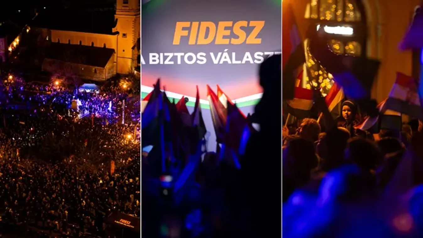 Fáklyák, zászlók a magasban: narancsba borult Kecskemét, fotókon az országjárás legfrissebb állomása