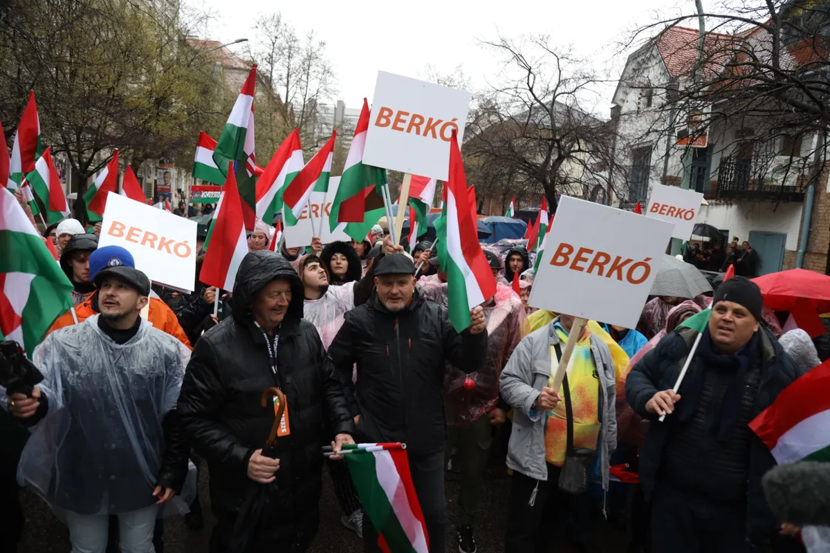 Orbán Viktor Országjárás Szolnok 2026.03.30.
Molnár Iván, Berkó Atila