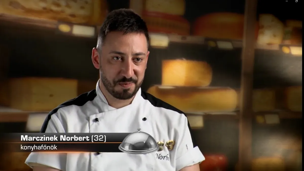 Séfek Séfe Marczinek Norbi a műsor egyik nagy esélyese. 