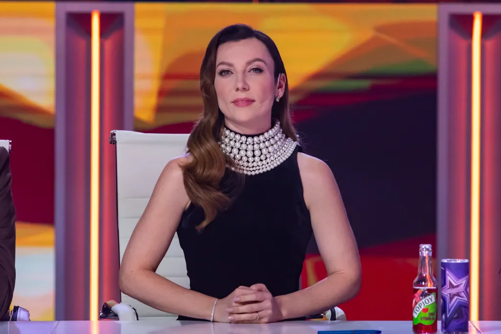Rúzsa Magdi a Megasztár zsűrészékében.