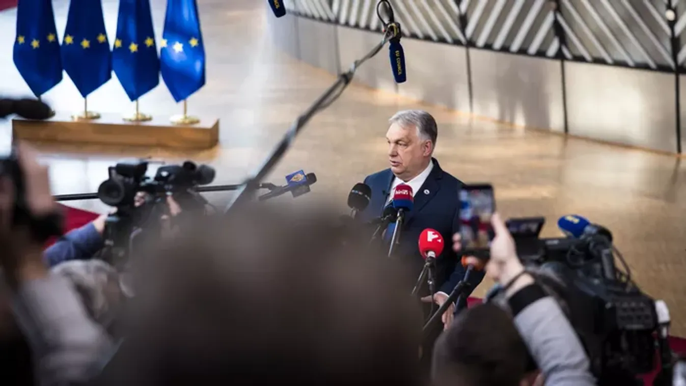 Orbán Viktor Brüsszelben az ukrán zsarolásra: Ha van olaj, van pénz, ha nincs olaj, nincs pénz