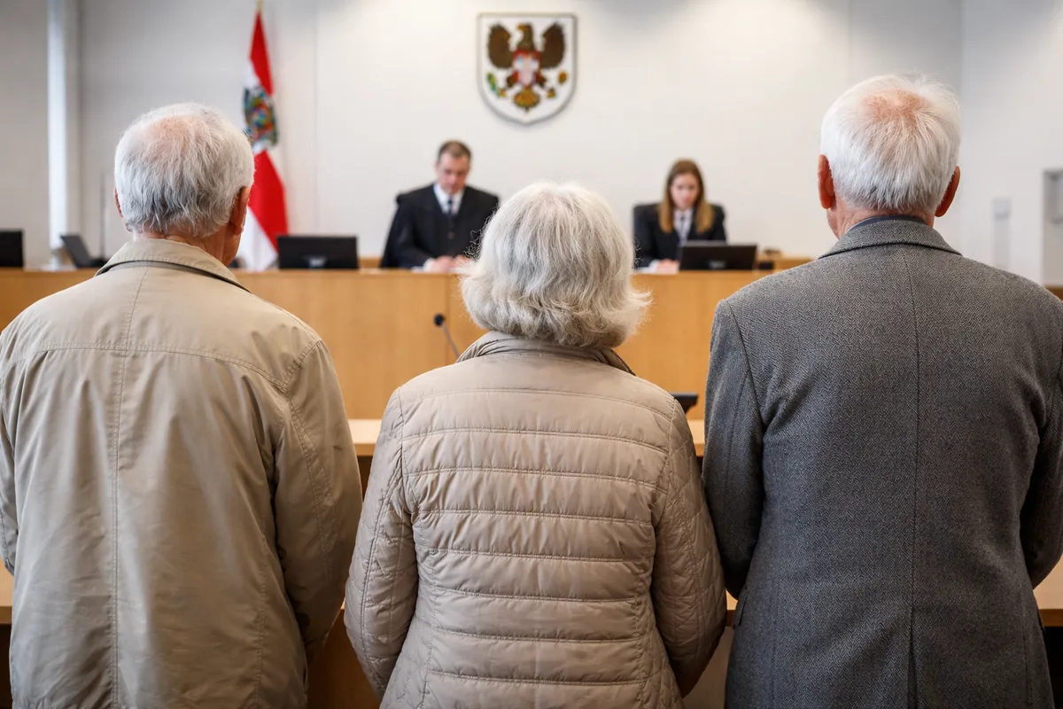 A három csaló nyugdíjas Alsó-Auszriában vett fel közel ötvennyolcezer eurót jogtalanul