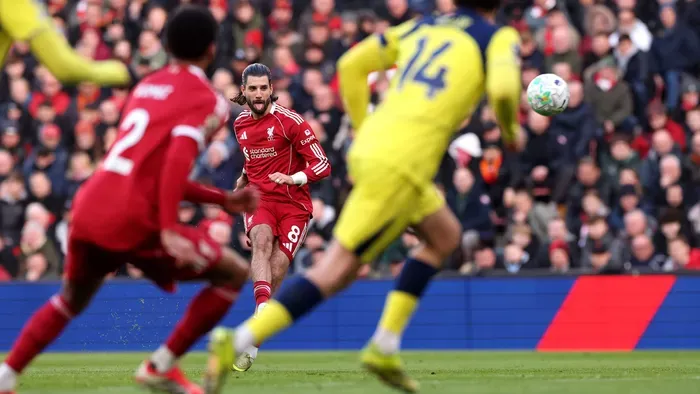 Videón Szoboszlai Dominik bombagólja a Tottenham ellen