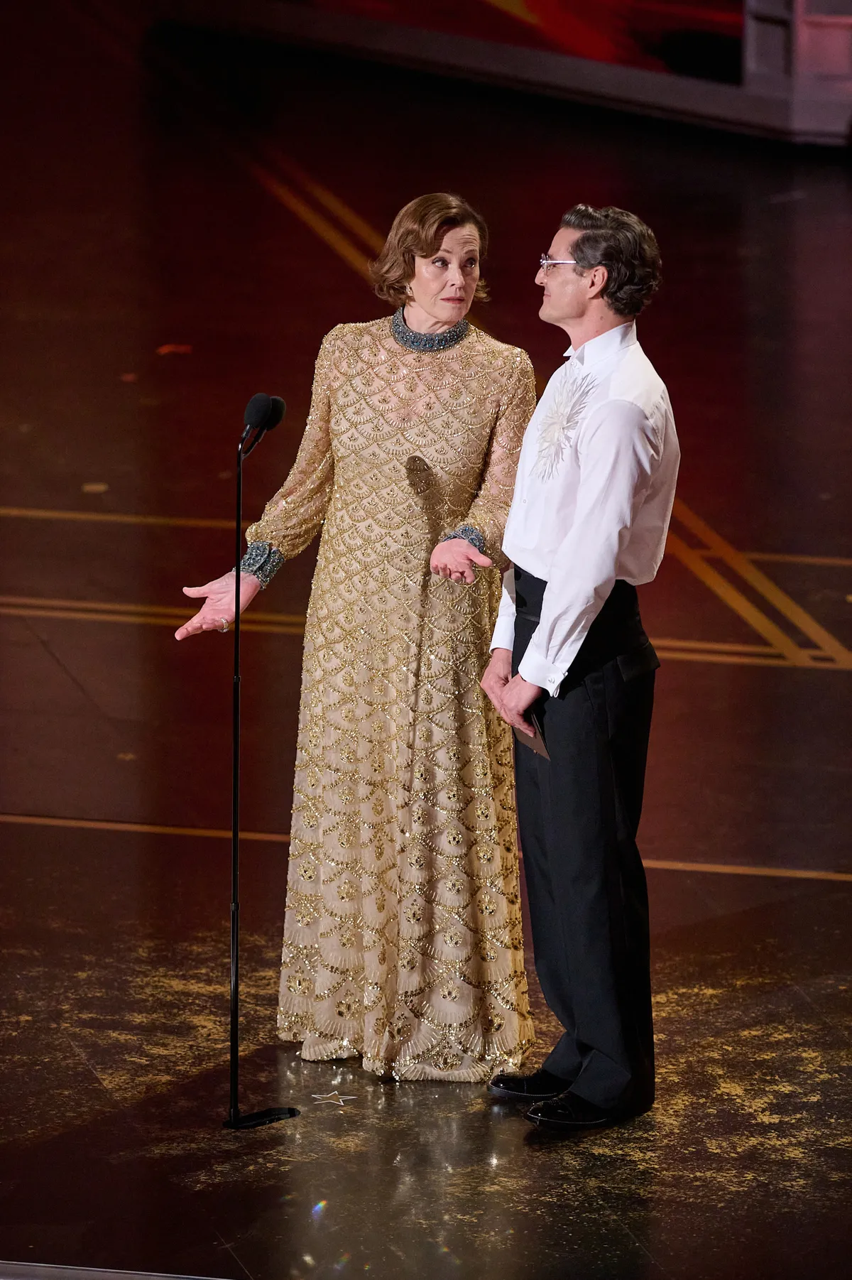 Oscar-gála 2026 Sigourney Weaver Pedro Pascal