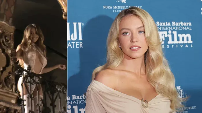 Leolvad a képernyőnk: Sydney Sweeney szinte meztelen – Videó