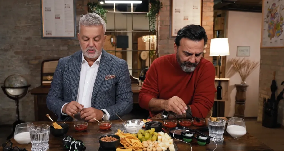 Gianni és Miki a legerősebb chiliszószokat próbálják ki