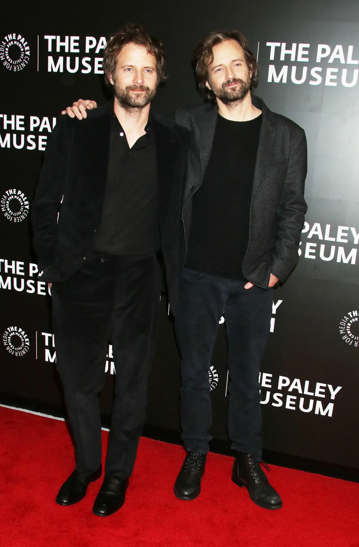 Matt és Ross Duffer, a Stranger Things 5. évadának premierjén.