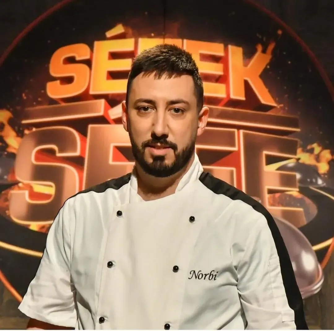Séfek Séfe zsűrije Krausz Gábor a műsorban nézte ki magának Norbertet.