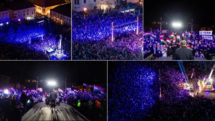 Lehengerlő beszédet mondott Győrben Orbán Viktor