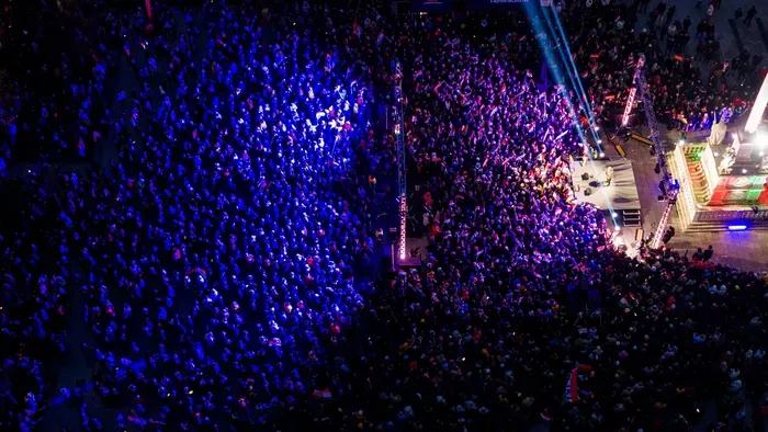 Brutális az a látvány, Orbán Viktort várta Győrben