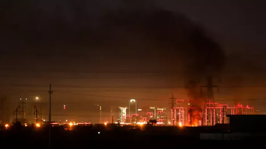 Videó: dróntámadás érte az amerikai bázist Erbílben