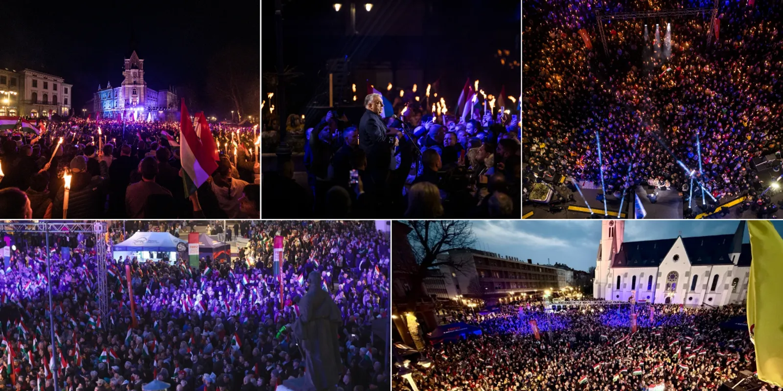 Orbán Viktor a kaposvári Békemeneten: sohasem fogjuk megengedni, hogy elvegyék a magyaroktól, ami nekik jár!