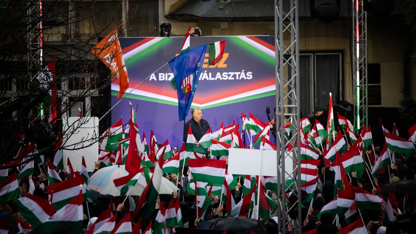 Orbán Viktor: Most nem a kockáztatás ideje van. Április 12-én menjünk biztosra!