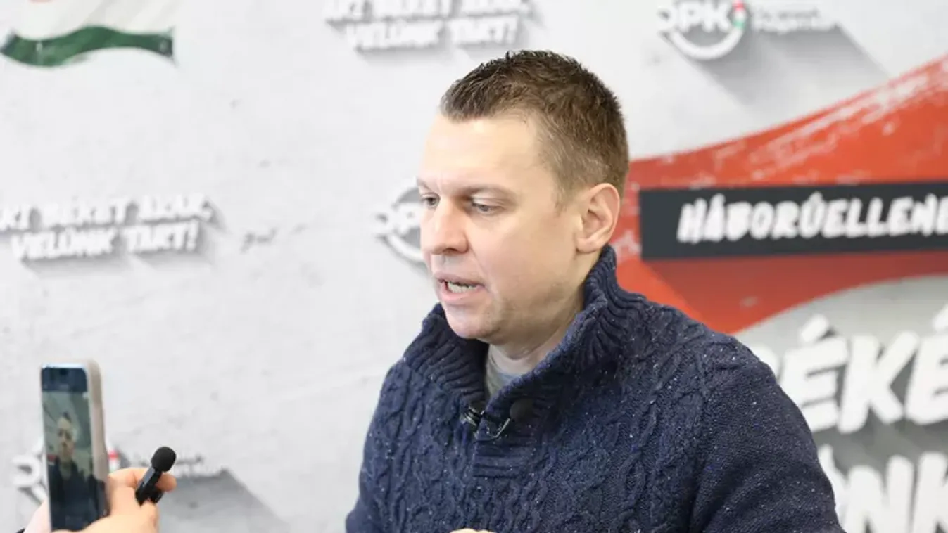 Menczer Tamás: a Tisza Párt nem a magyar emberek érdekeit képviseli!