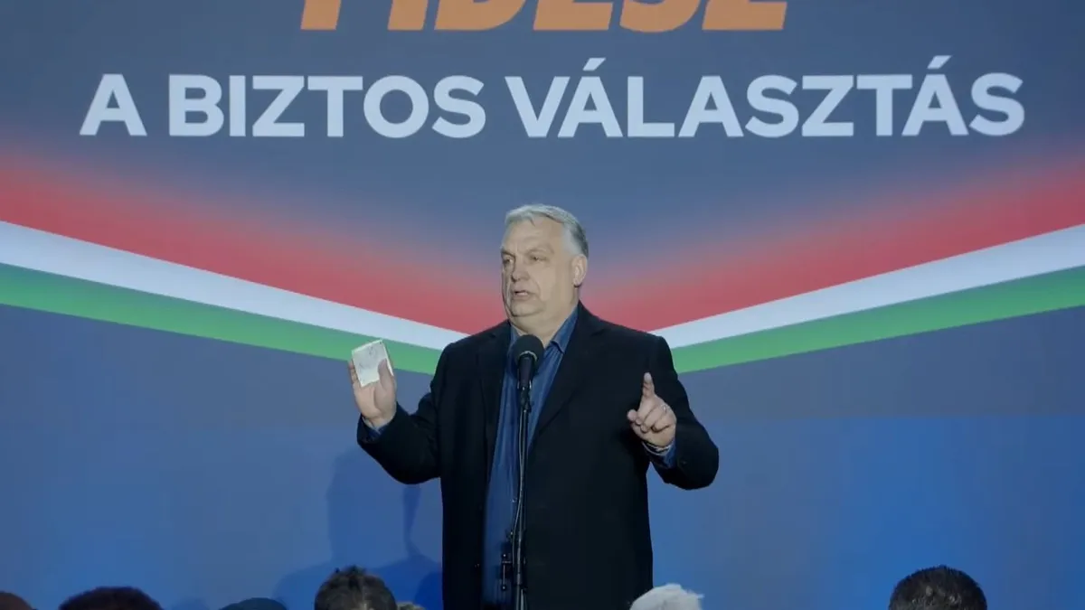 Orbán Viktor Országjárás Miskolc 2026.03.21.