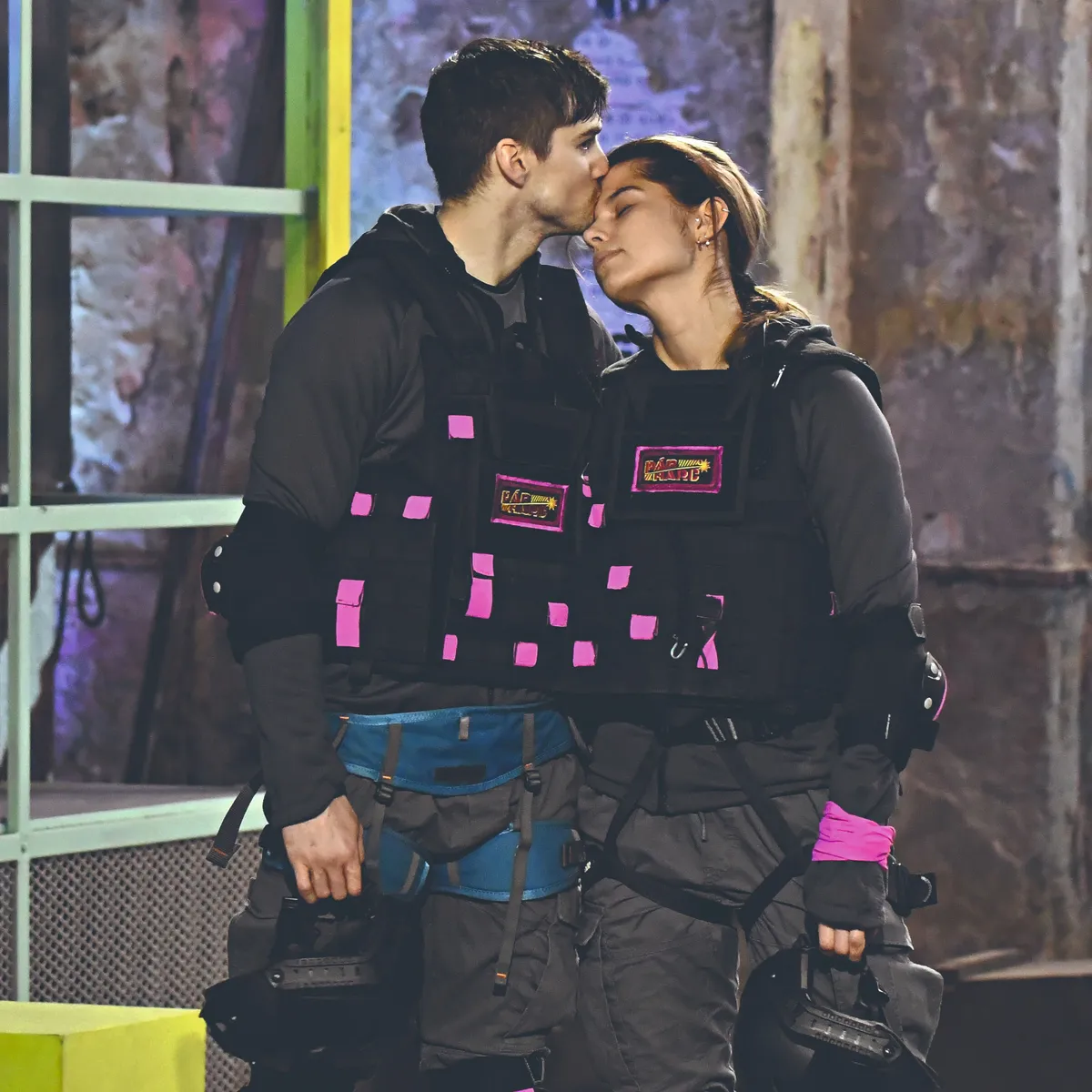 Somhegyi Krisztián barátnőjével a Párharcban