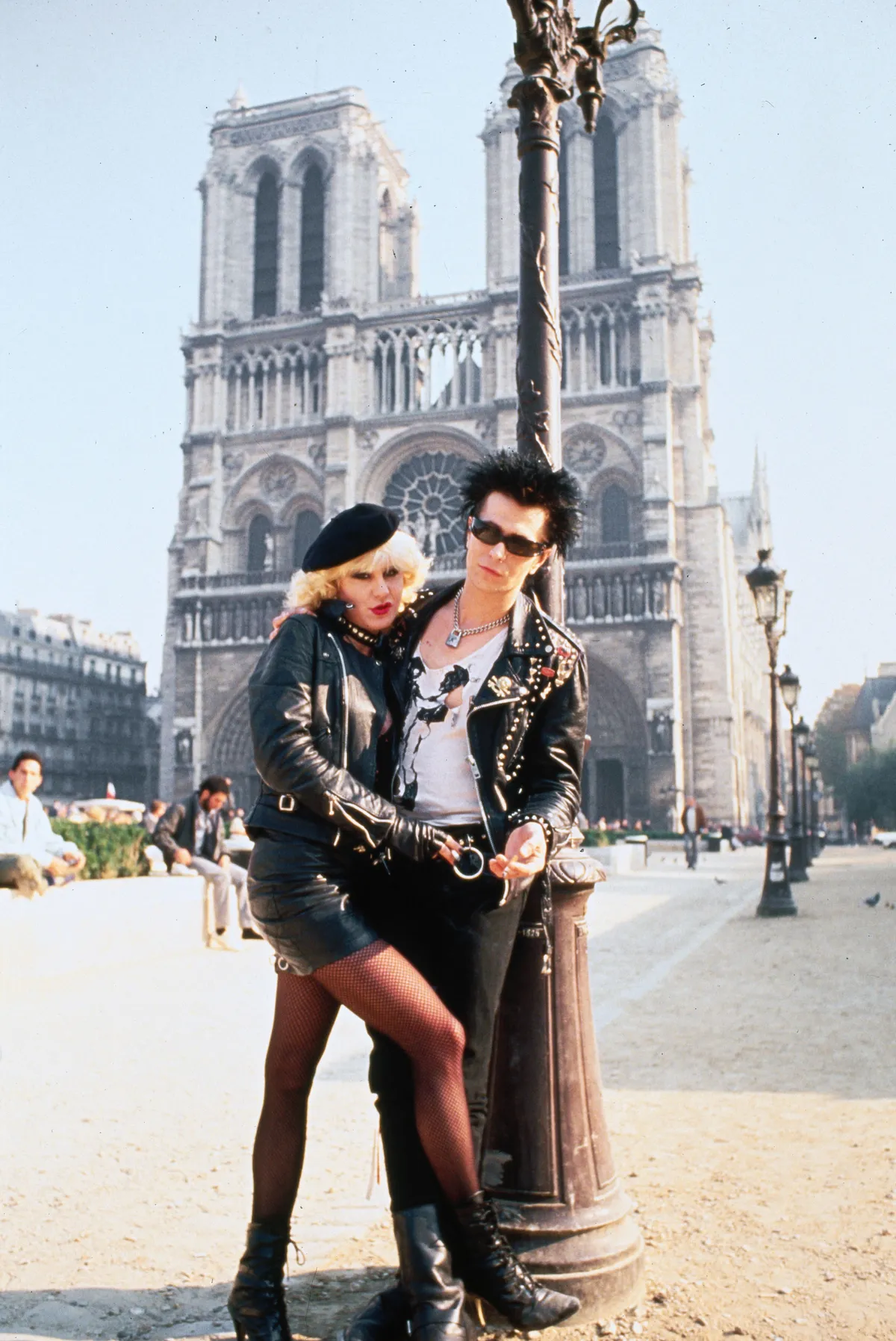 Chloe Webb és Gary Oldman a Sid és Nancy című filmben.