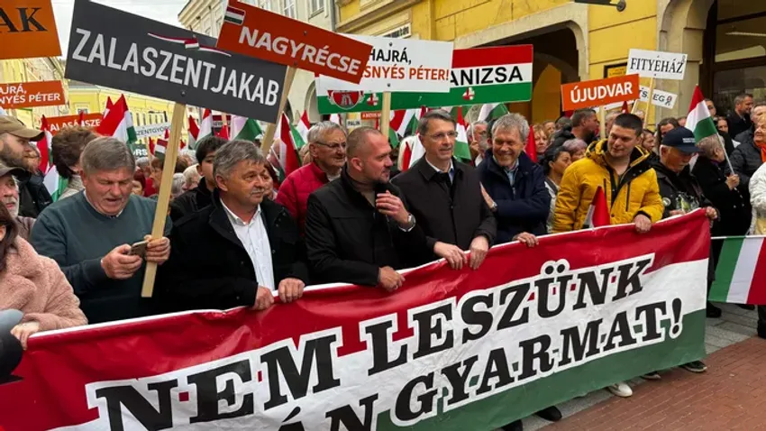 "Nem leszünk ukrán gyarmat!" - Nagykanizsa Orbán mellett áll