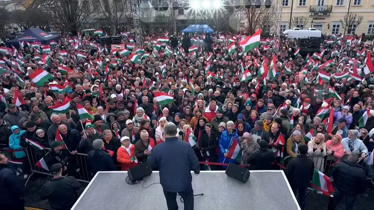Orbán Viktor Országjárás Veszprém 2026.03.27.