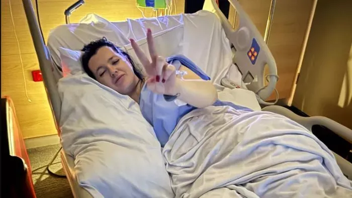 Dinnye méretű daganatot találtak egy nőnél