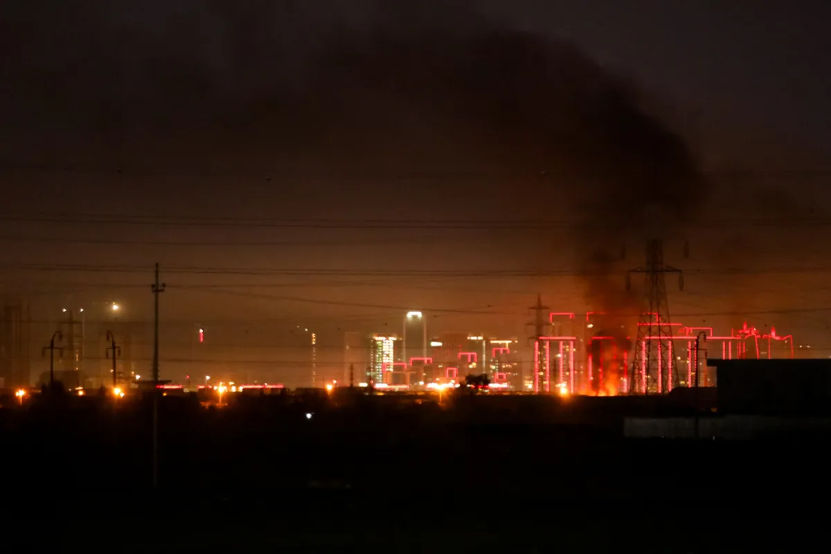 Fires break out at Erbil Airport amid air defense activity