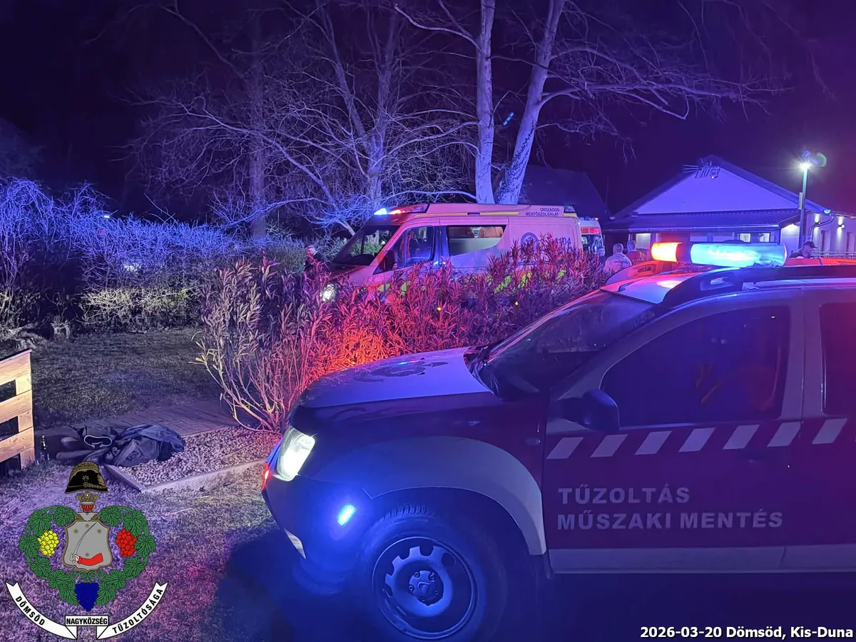 csónakkal borultak vízbe